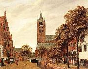 View of Delft, Jan van der Heyden